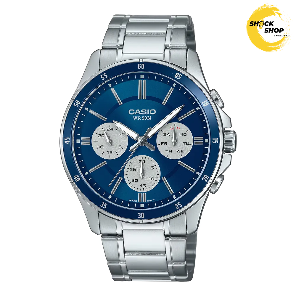 CASIO นาฬิกาผู้ชาย รุ่น MTP-1374D-2A3 คาสิโอ