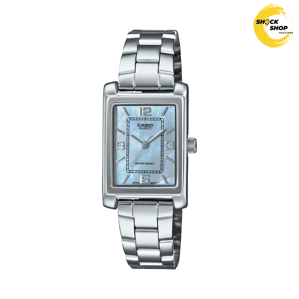 CASIO นาฬิกาข้อมือผู้หญิง รุ่น LTP-1234DS-2A คาสิโอ