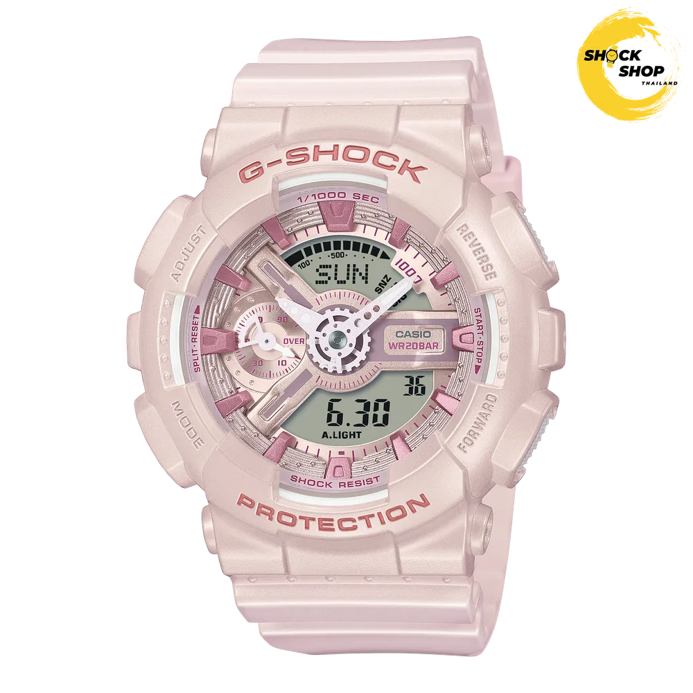 CASIO G-SHOCK นาฬิกาผู้หญิง รุ่น GMA-S110ST-4A จีช็อค