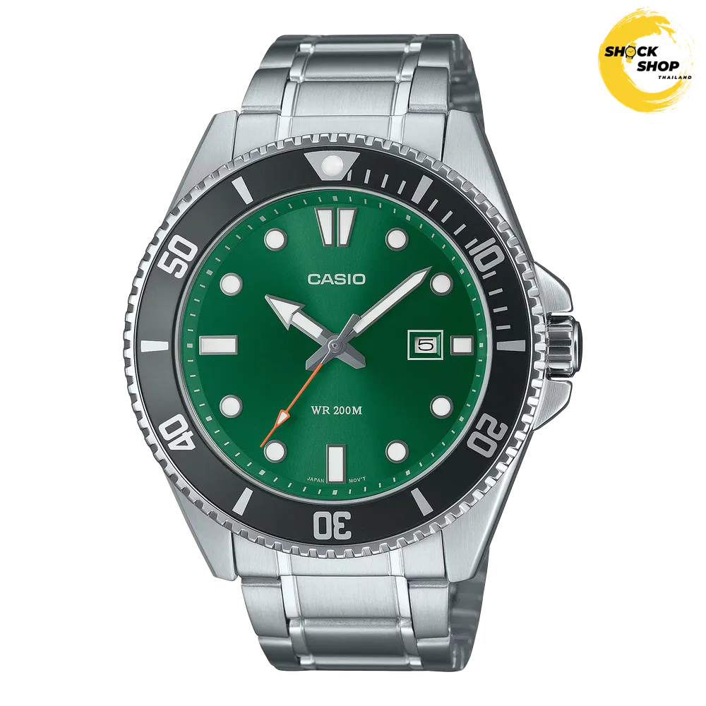 CASIO นาฬิกาผู้ชาย รุ่น MDV-107D-3A2 คาสิโอ