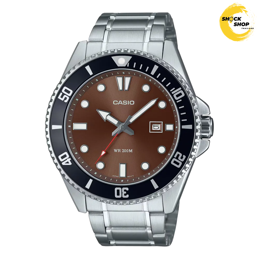 CASIO นาฬิกาผู้ชาย รุ่น MDV-107D-5A คาสิโอ