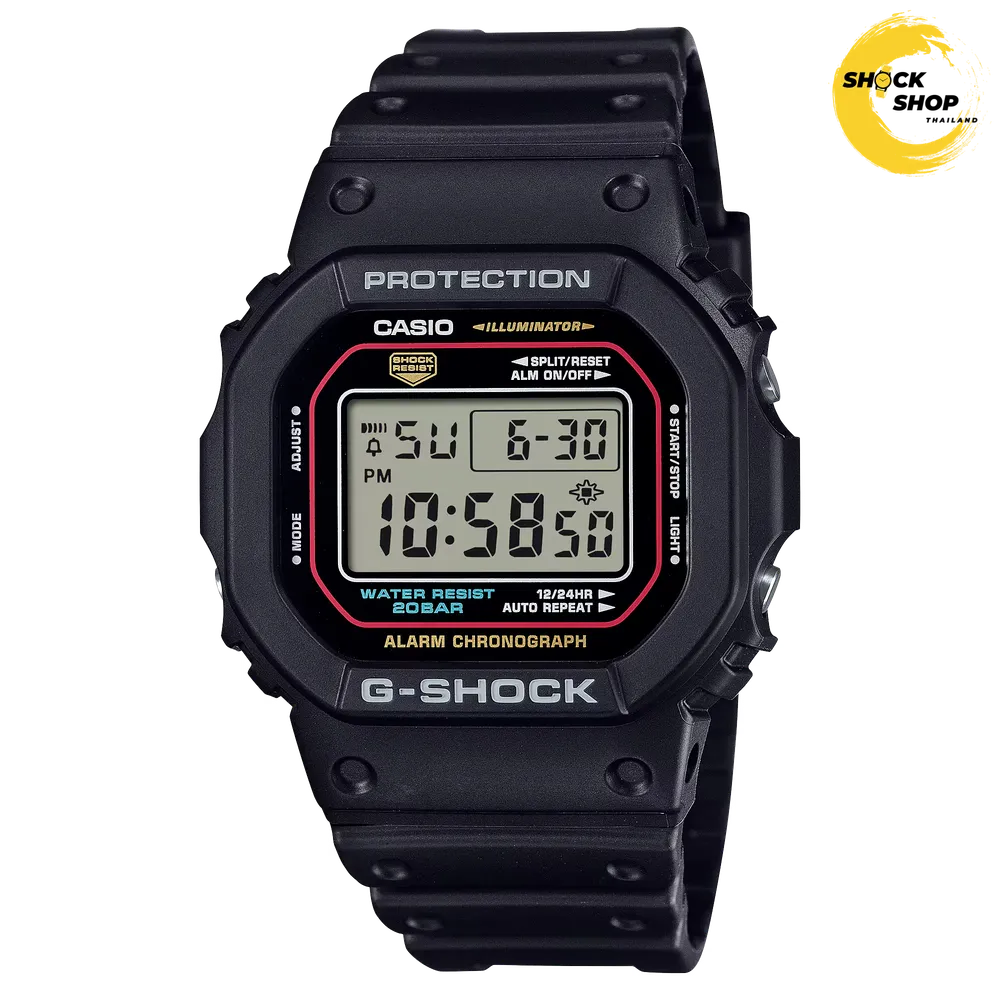 CASIO G-SHOCK นาฬิกาผู้ชาย รุ่น DW-5600RL-1 ซีรีส์ 5600 จีช็อค