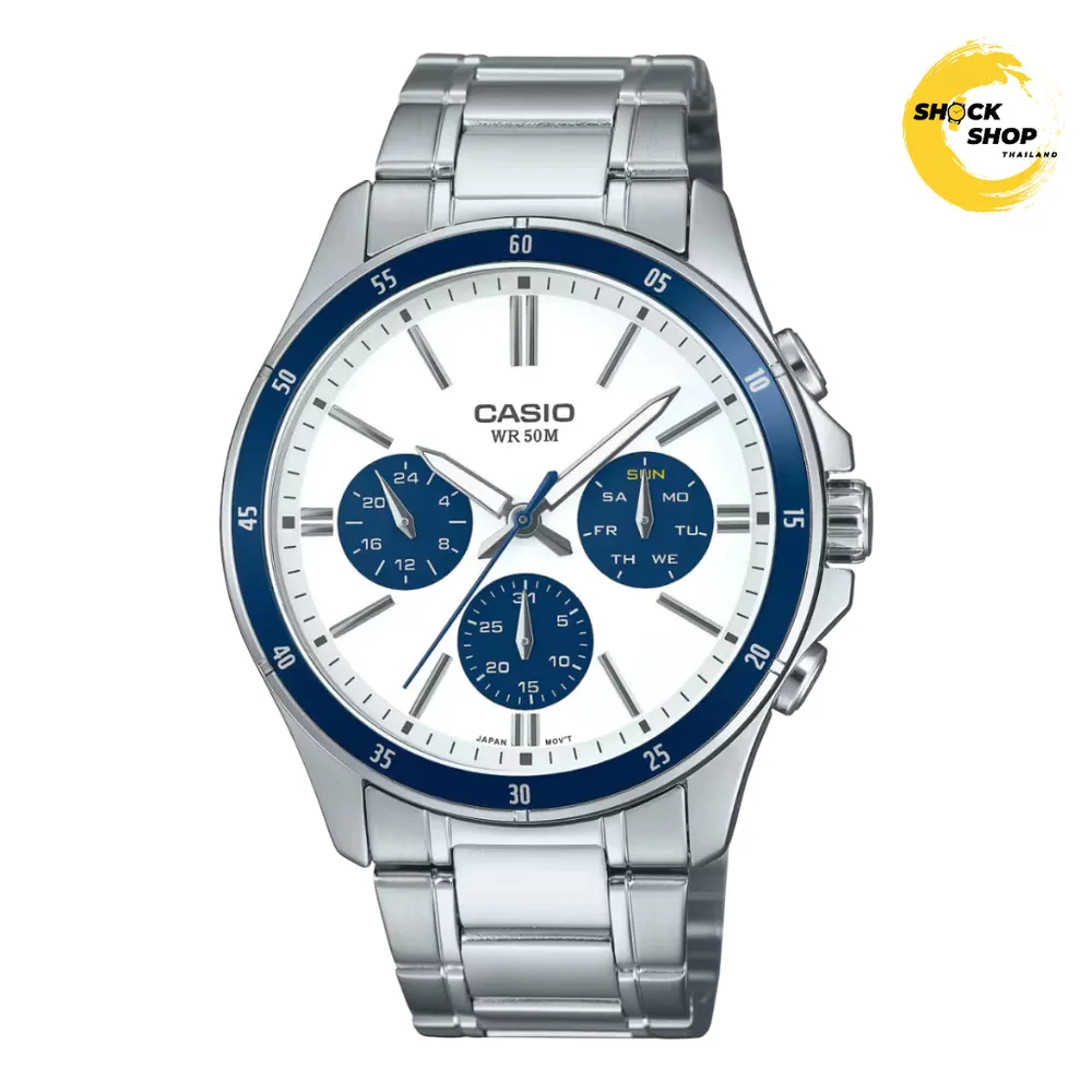 CASIO นาฬิกาผู้ชาย รุ่น MTP-1374D-7A2 คาสิโอ
