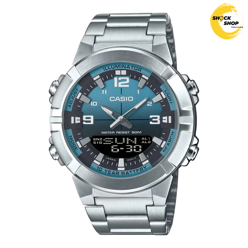 CASIO นาฬิกาผู้ชาย รุ่น AMW-870DA-2A2 คาสิโอ