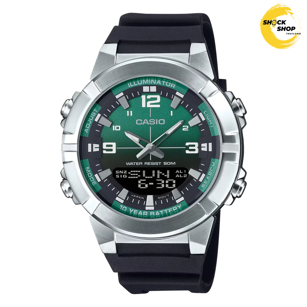 CASIO นาฬิกาผู้ชาย รุ่น AMW-870A-3A คาสิโอ