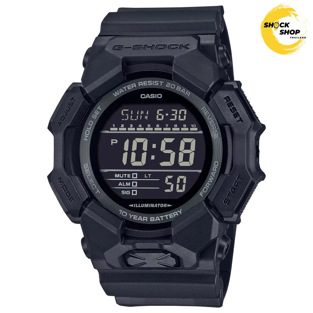 CASIO G-SHOCK นาฬิกาผู้ชาย รุ่น GD-010-1A1 ซีรีส์ GD-010 จีช็อค