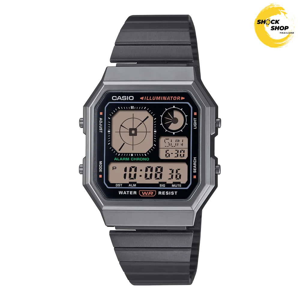 CASIO นาฬิกาข้อมือ วินเทจ รุ่น A130WEGG-1A คาสิโอ