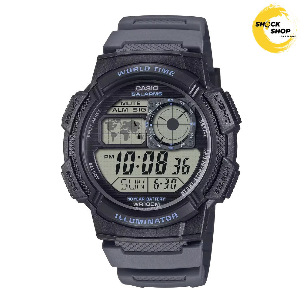 CASIO นาฬิกาผู้ชาย รุ่น AE-1000W-8AV คาสิโอ