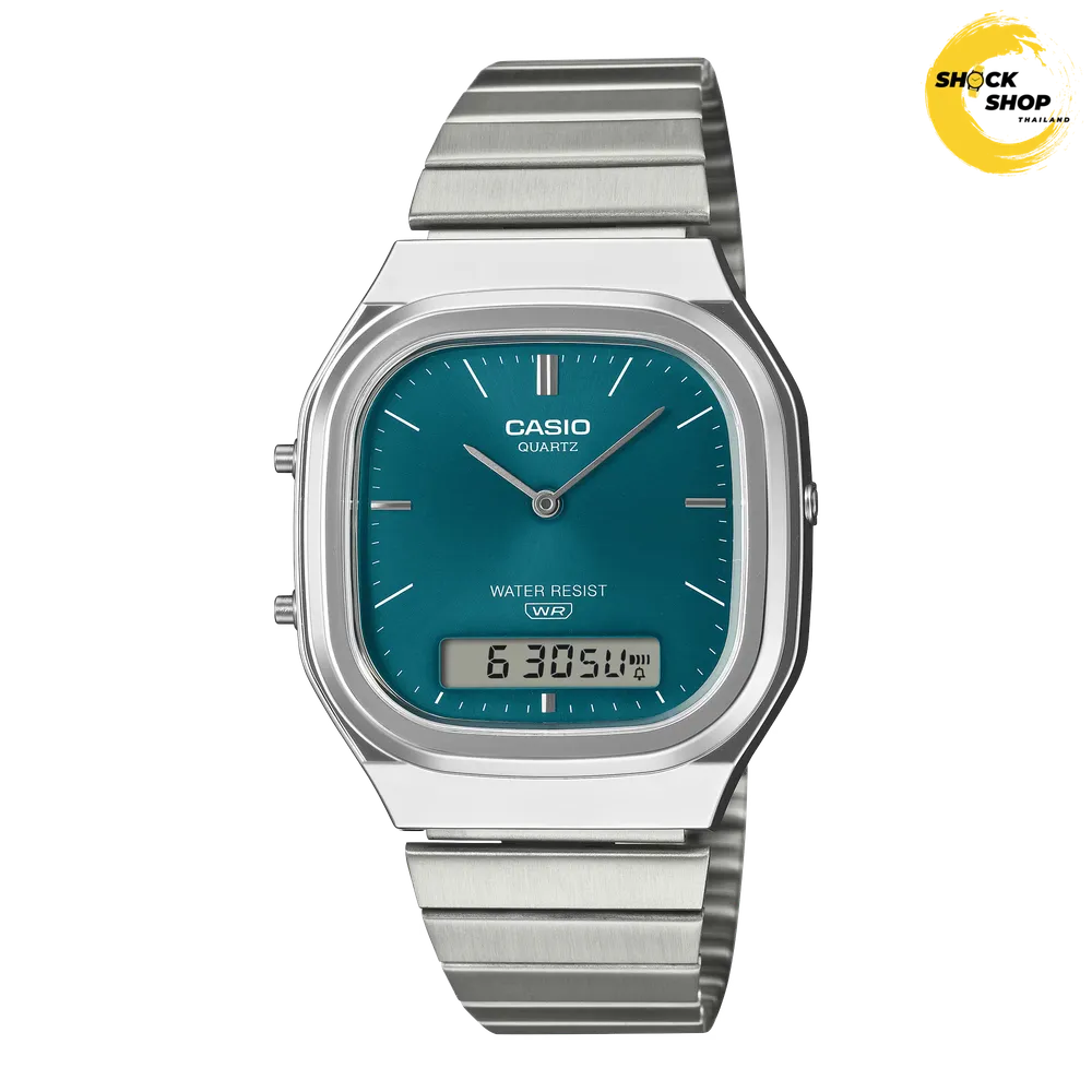 CASIO นาฬิกาข้อมือ รุ่น AQ-240E-3A คาสิโอ