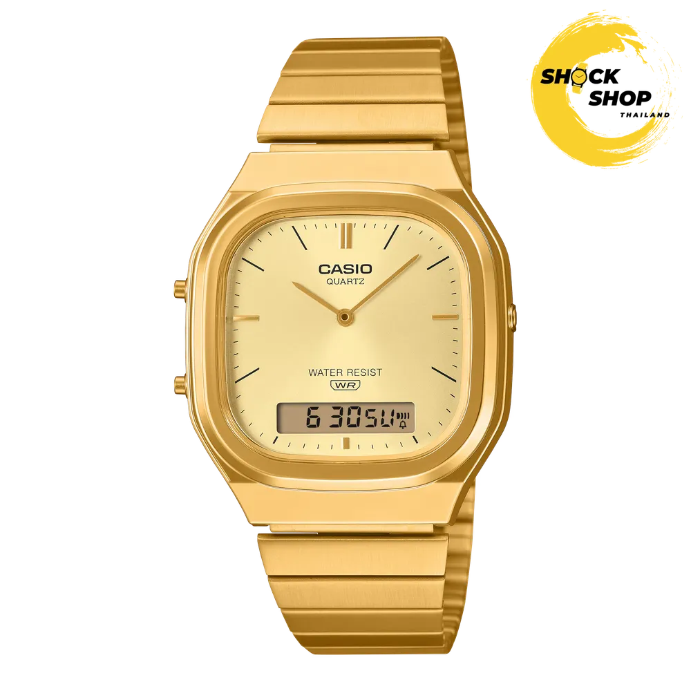 CASIO นาฬิกาข้อมือ รุ่น AQ-240EG-9A คาสิโอ
