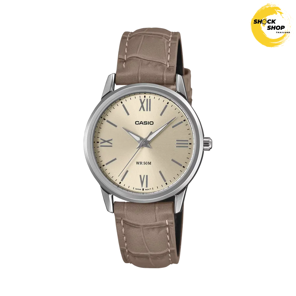 CASIO นาฬิกาผู้หญิง อะนาล็อก รุ่น LTP-1303LL-7AV คาสิโอ