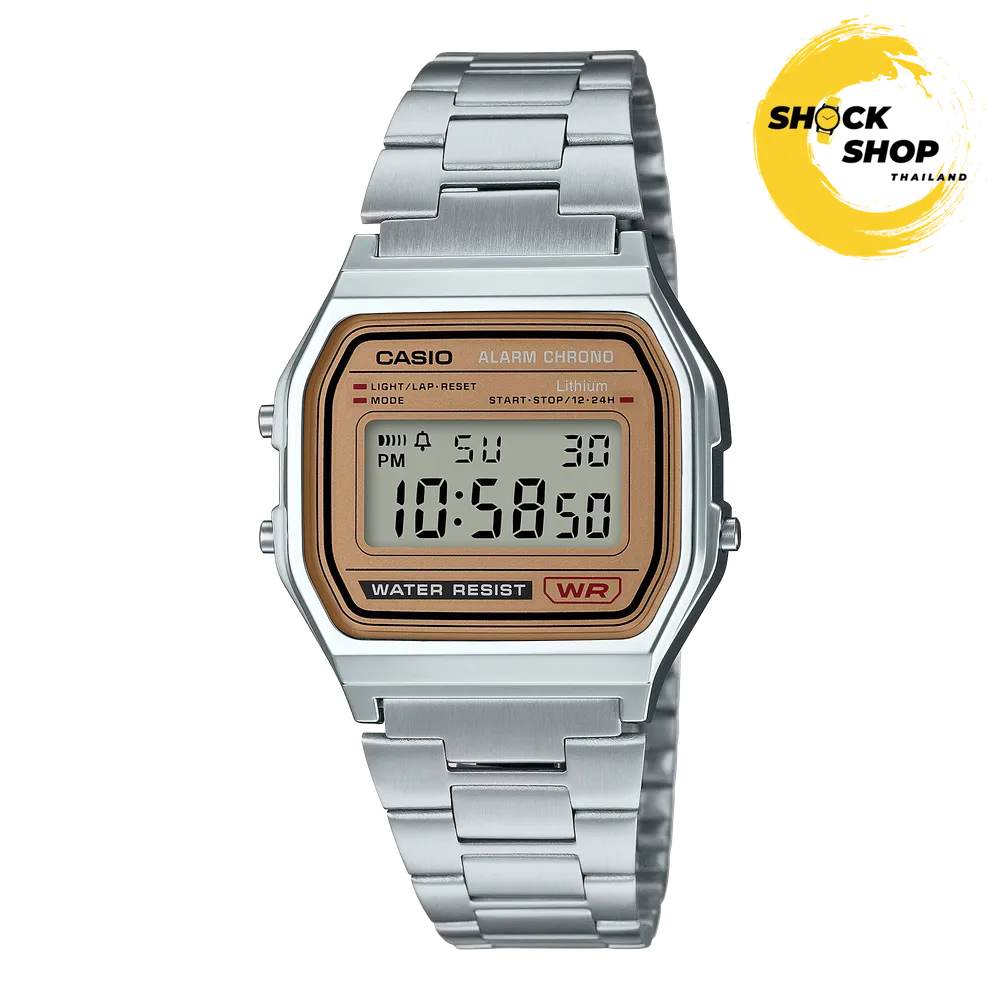 CASIO นาฬิกาข้อมือ รุ่น A158WEA-9 คาสิโอ