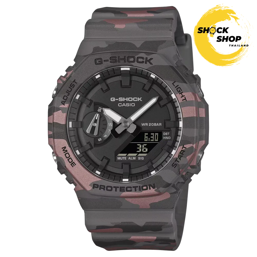 CASIO G-SHOCK นาฬิกาผู้ชาย รุ่น GA-2100CM-8A ซีรีส์ GA-2100 จีช็อค