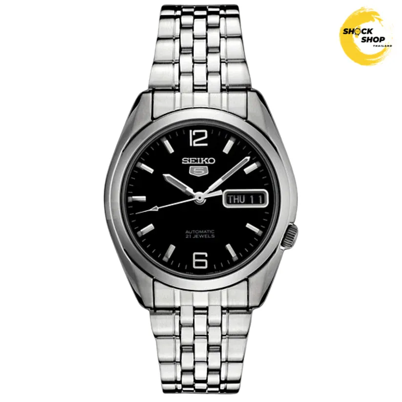 SEIKO 5 Automatic Series 21 Jewels นาฬิกาข้อมือผู้ชาย (ไซโก) รุ่น SNK393 ขนาด 37 mm