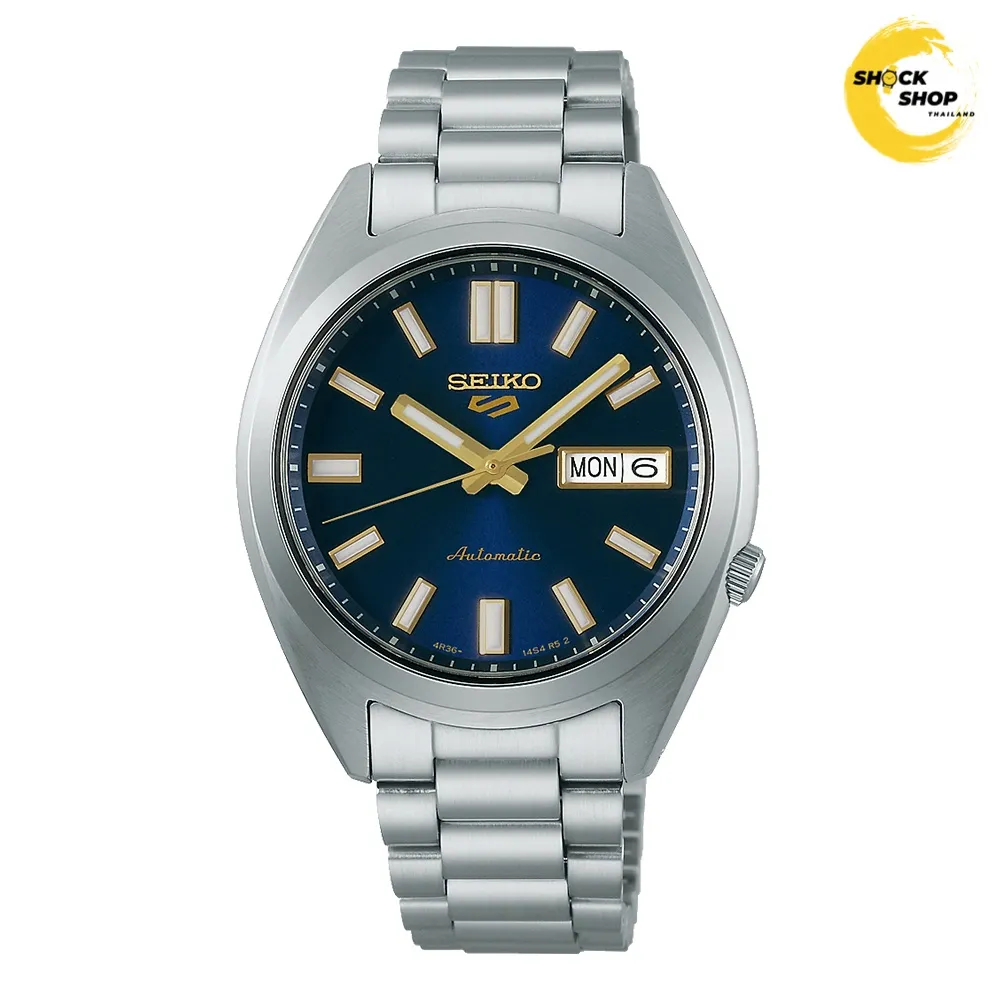 SEIKO 5 SPORTS SNXS นาฬิกาข้อมือผู้ชาย (ไซโก) รุ่น SRPL55K ขนาด 37.4 มม. สีน้ำเงิน