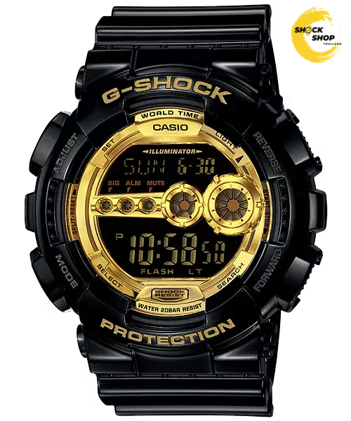 CASIO G-SHOCK นาฬิกาข้อมือผู้ชาย ดิจิตอล รุ่น GD-100GB-1D จีช็อค
